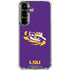 LSU Tiger Eye Logo Galaxy S26 Plus Clear Case