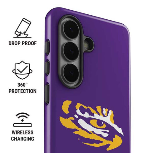LSU Tiger Eye Logo Galaxy S26 Plus Impact Case