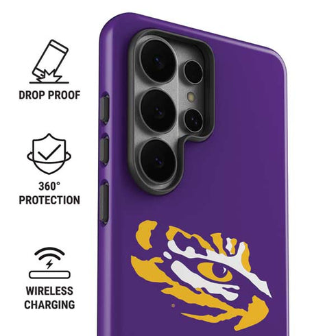 LSU Tiger Eye Logo Galaxy S26 Ultra Impact Case
