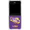 LSU Tiger Eye Logo Galaxy Z Flip6 Clear Case