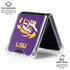 LSU Tiger Eye Logo Galaxy Z Flip6 Clear Case