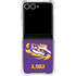 LSU Tiger Eye Logo Galaxy Z Flip7 Clear Case