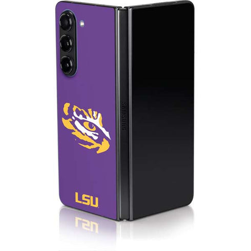 Louisiana State University - LSU Tiger Eye Logo Galaxy Z Fold5 5G Skin