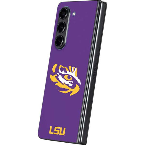 Louisiana State University - LSU Tiger Eye Logo Galaxy Z Fold5 5G Skin