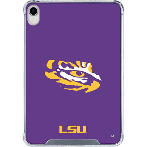 LSU Tiger Eye Logo iPad 11th Gen (2025) Clear Case