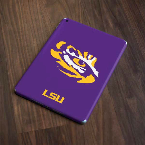 LSU Tiger Eye Logo Apple iPad Skin