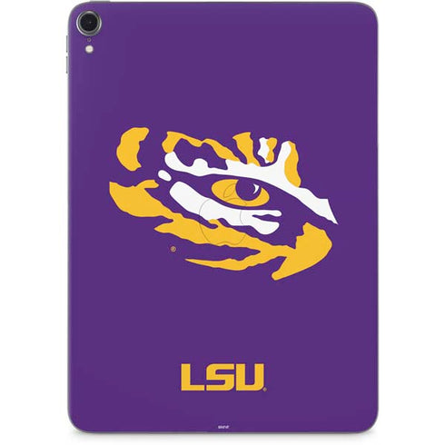 LSU Tiger Eye Logo Apple iPad Pro Skin