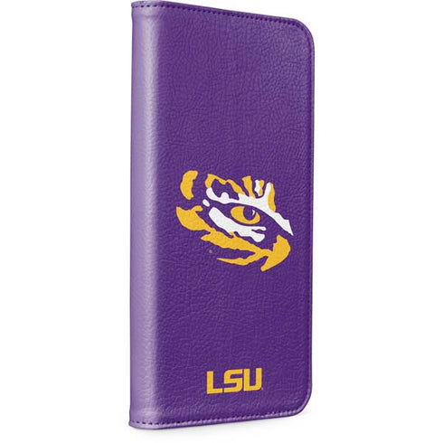 Louisiana State University - LSU Tiger Eye Logo iPhone 13 Folio Case