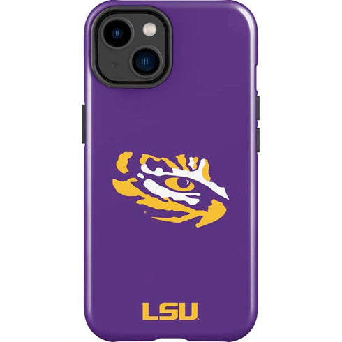 Louisiana State University - LSU Tiger Eye Logo iPhone 15 Impact Case