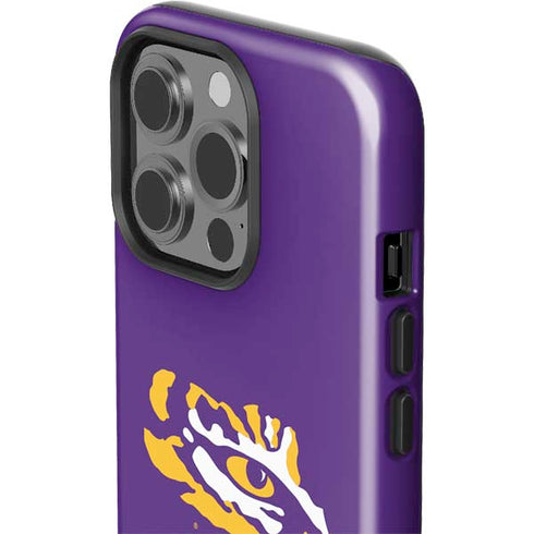 Louisiana State University - LSU Tiger Eye Logo iPhone 15 Pro Impact Case