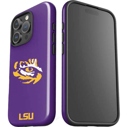 LSU Tiger Eye Logo iPhone 16 Pro Max Impact Case