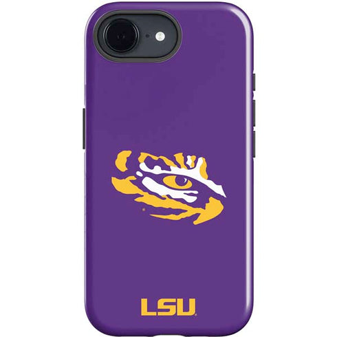 LSU Tiger Eye Logo iPhone 16e Impact Case