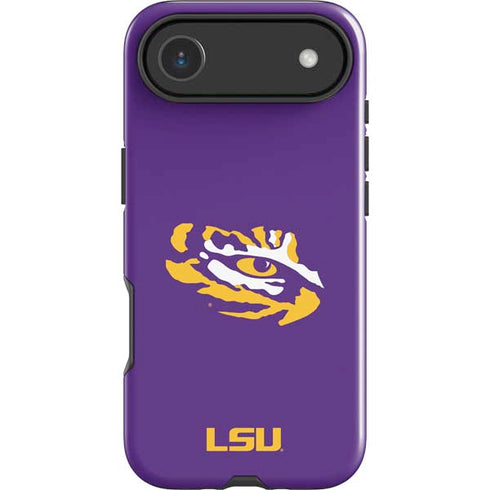 LSU Tiger Eye Logo iPhone 17 Air Impact Case