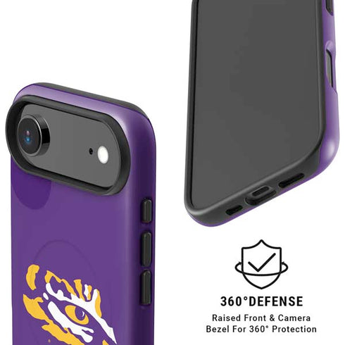 LSU Tiger Eye Logo iPhone 17 Air Magsafe Impact Case