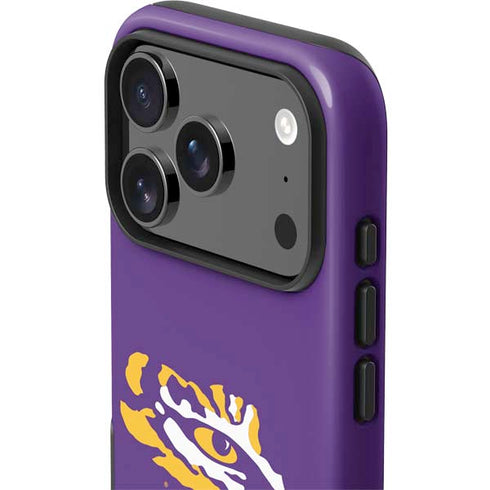 LSU Tiger Eye Logo iPhone 17 Pro Impact Case