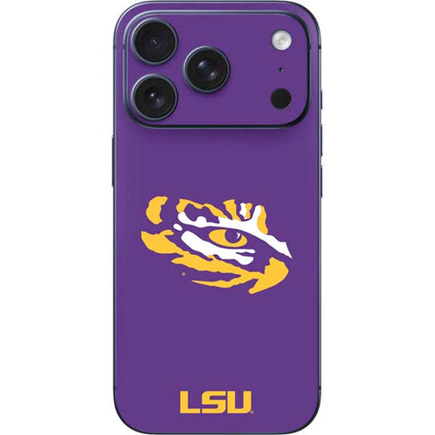 LSU Tiger Eye Logo iPhone 17 Pro Skin
