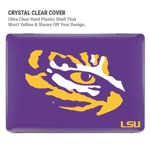LSU Tiger Eye Logo MacBook Pro 14in (2021-24) Case plus Skin