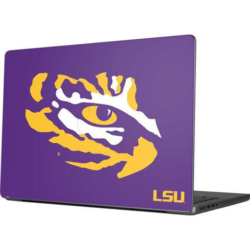 LSU Tiger Eye Logo Apple MacBook Pro 14-inch Skin