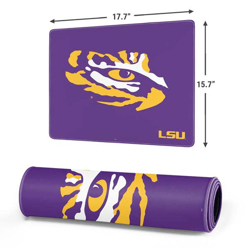 Louisiana State University - LSU Tiger Eye Logo Gaming Mouse Pad