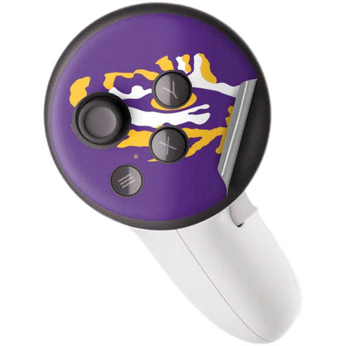 LSU Tiger Eye Logo Meta Quest 3S Skin