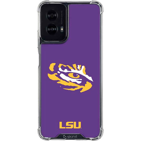LSU Tiger Eye Logo Moto G Power 5G (2024) Clear Case