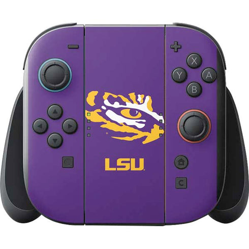 LSU Tiger Eye Logo Nintendo Switch 2 (2025) with Joy-Con Skin