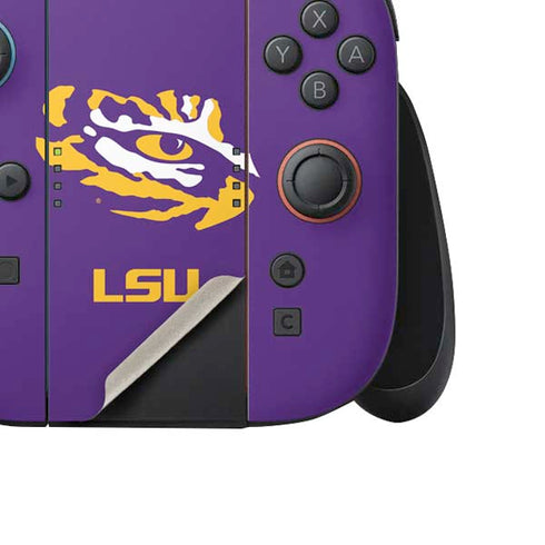 LSU Tiger Eye Logo Nintendo Switch 2 (2025) Joy-Con Controller Skin