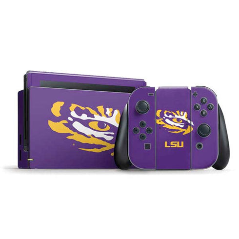 LSU Tiger Eye Logo Nintendo Skins