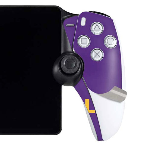 Louisiana State University - LSU Tiger Eye Logo PlayStation Portal Remote Player Skin