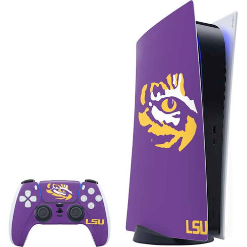 LSU Tiger Eye Logo PlayStation PS5 Skins