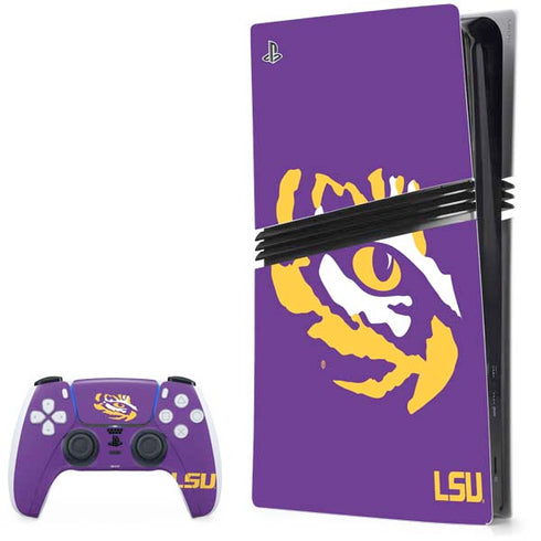LSU Tiger Eye Logo PlayStation PS5 Skins