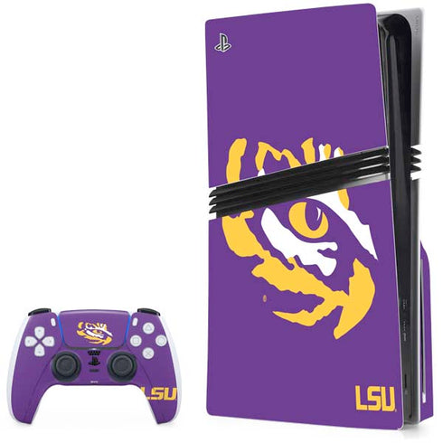 LSU Tiger Eye Logo PlayStation PS5 Skins