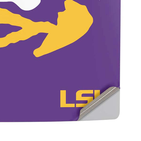 LSU Tiger Eye Logo PS5 Pro Disk Console Skin