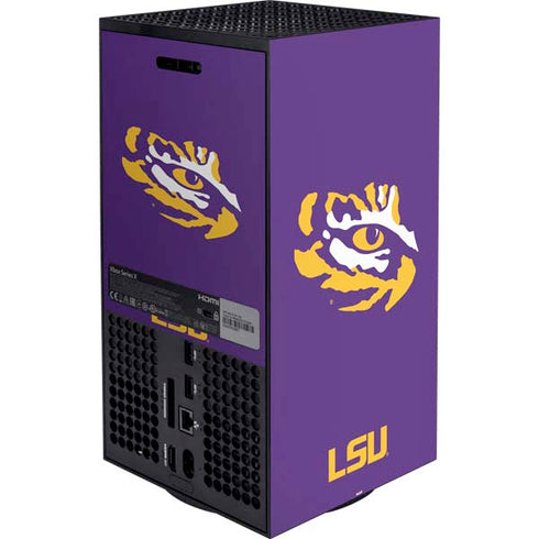 Louisiana State University - LSU Tiger Eye Logo Xbox Series X Bundle Skin