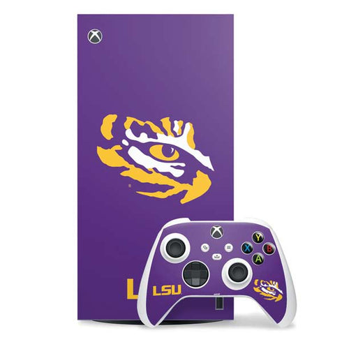 LSU Tiger Eye Logo Xbox Series X Skins