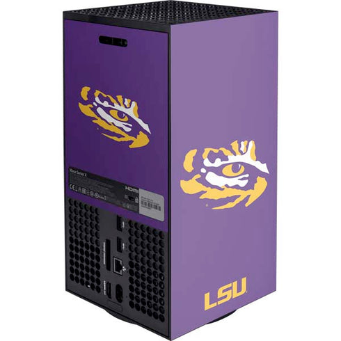 LSU Tiger Eye Logo XBox Series X Digital Edition Console Skin