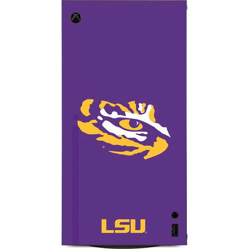 LSU Tiger Eye Logo XBox Series X Digital Edition Console Skin