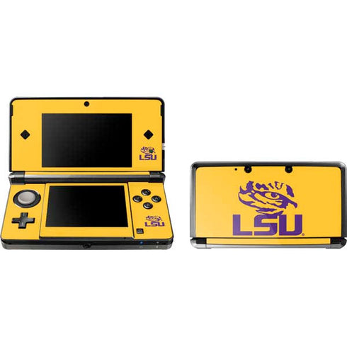 LSU Tiger Eye Logo Yellow Nintendo Skins