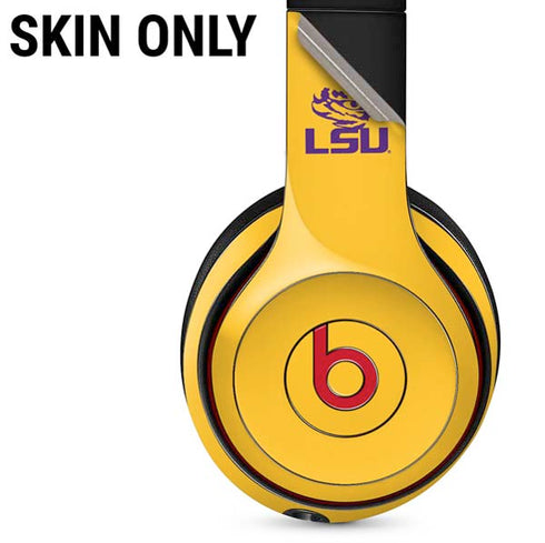 Louisiana State University - LSU Tiger Eye Logo Yellow Beats Solo 3 Wireless Skin
