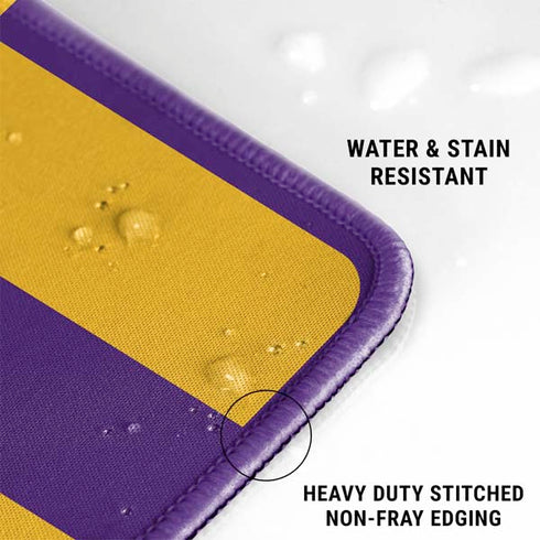 Louisiana State University - LSU Tiger Eye Logo Yellow Gaming Mouse Pad