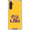 LSU Tiger Eye Logo Yellow Galaxy A17 Clear Case