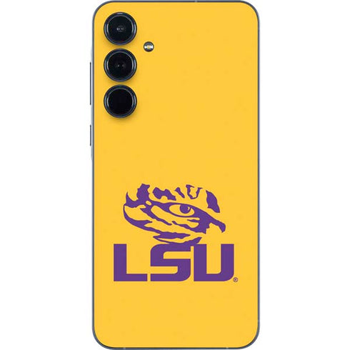 LSU Tiger Eye Logo Yellow Galaxy A35 5G Skin