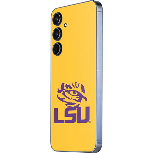 LSU Tiger Eye Logo Yellow Galaxy A35 5G Skin