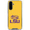 LSU Tiger Eye Logo Yellow Galaxy A36 5G Clear Case