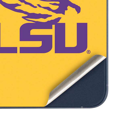 LSU Tiger Eye Logo Yellow Galaxy A36 5G Skin