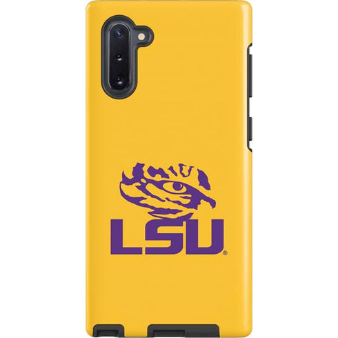 LSU Tiger Eye Logo Yellow Galaxy Cases