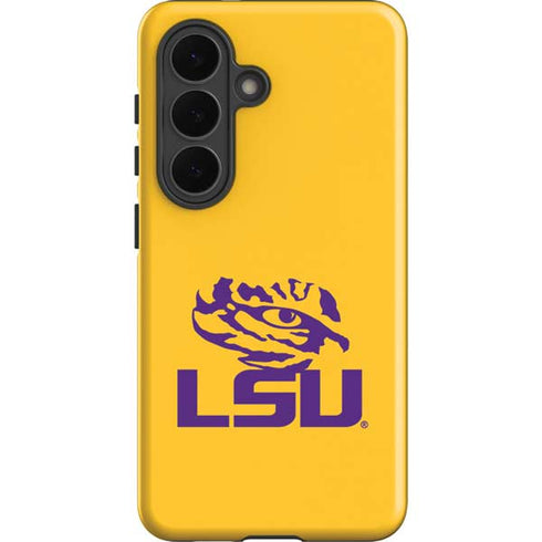 LSU Tiger Eye Logo Yellow Galaxy S26 Impact Case