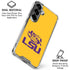 LSU Tiger Eye Logo Yellow Galaxy S26 Plus Clear Case