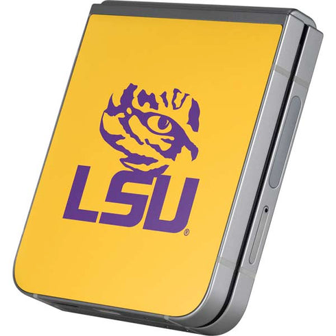 LSU Tiger Eye Logo Yellow Galaxy Z Flip6 Skin