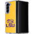 Louisiana State University - LSU Tiger Eye Logo Yellow Galaxy Z Fold5 5G Clear Case